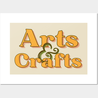 Retro Arts & Crafts Posters and Art